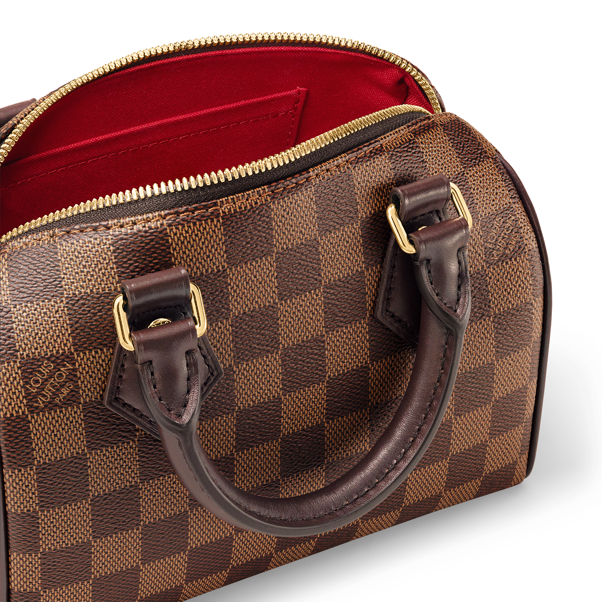 Speedy Bandoulière 20 Damier Ebene in Women's Handbags All Handbags for Women collections by Louis Vuitton (Product zoom)